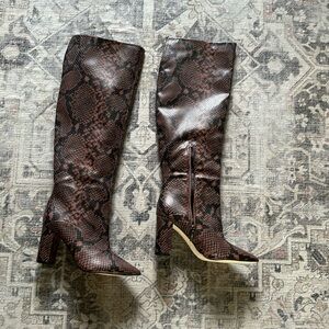 Guess knee high boot